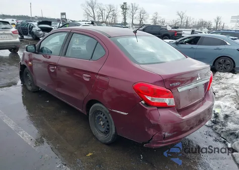 2017 Mitsubishi Mirage G4 Es из США, поврежденный, VIN ML32F3FJ0HHF15544